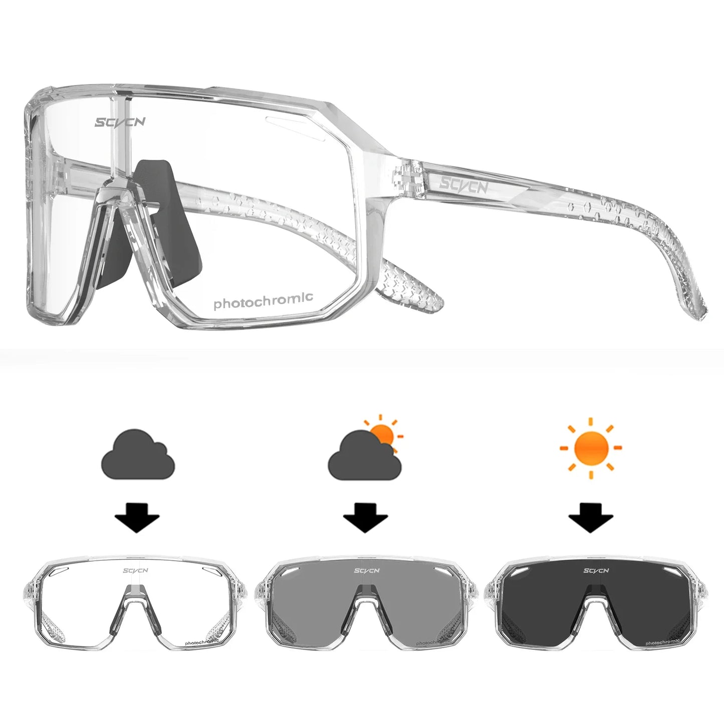 SCVCN UV400 Cycling Sports Glasses