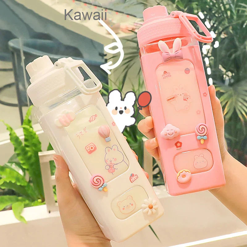 Kids BPA Free Water Bottle With Straw