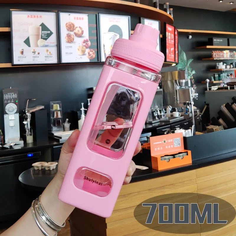 Kids BPA Free Water Bottle With Straw