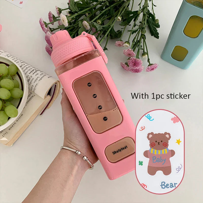 Kids BPA Free Water Bottle With Straw