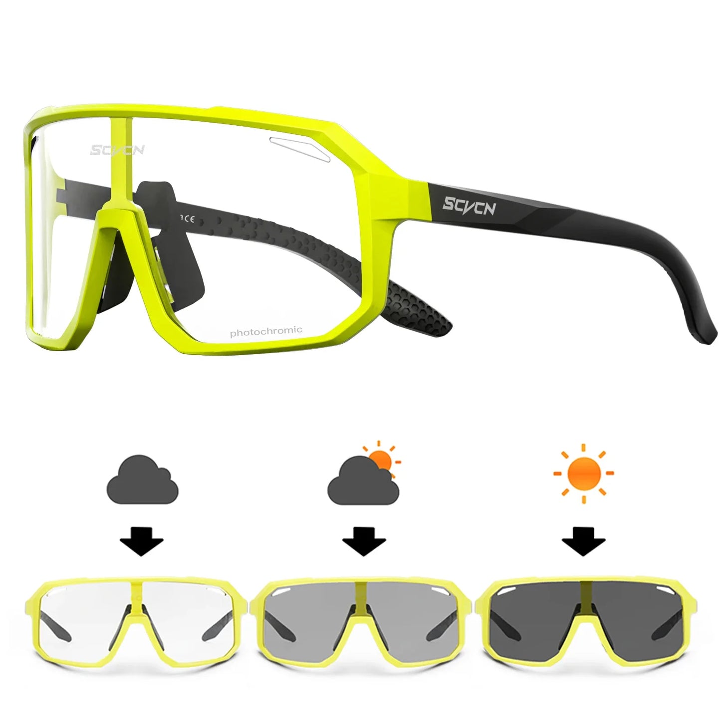 SCVCN UV400 Cycling Sports Glasses