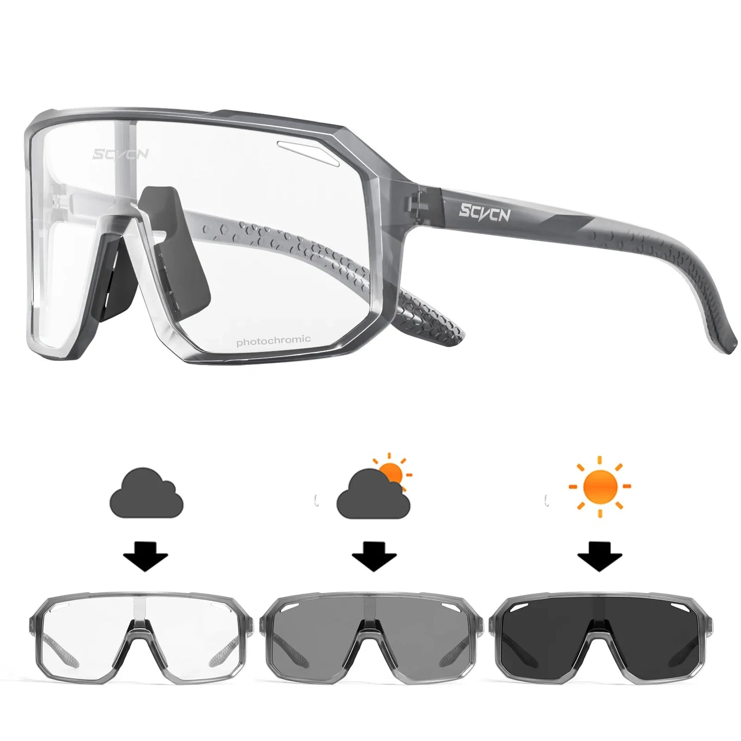 SCVCN UV400 Cycling Sports Glasses