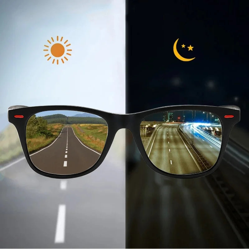 Night Vision Polarized Sunglasses Men