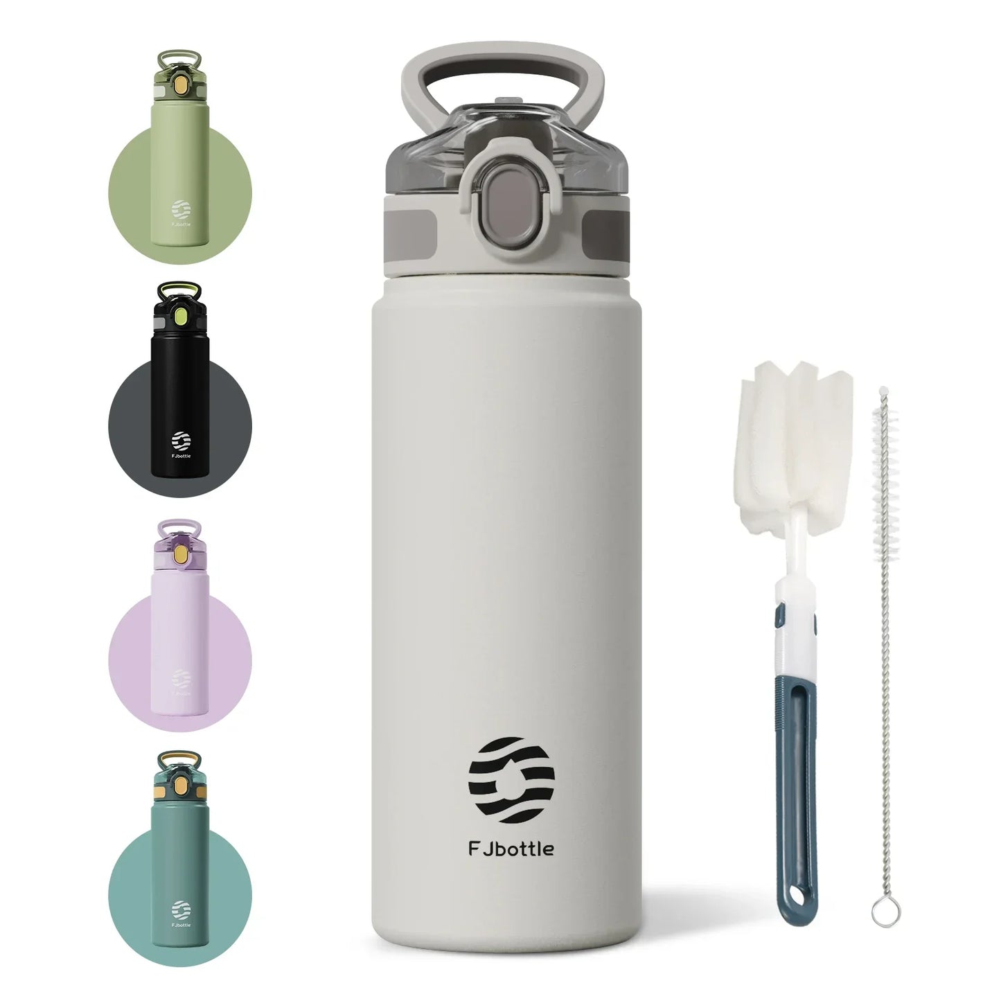 FEIJIAN Insulated Straw Water Bottle ( leak proof )