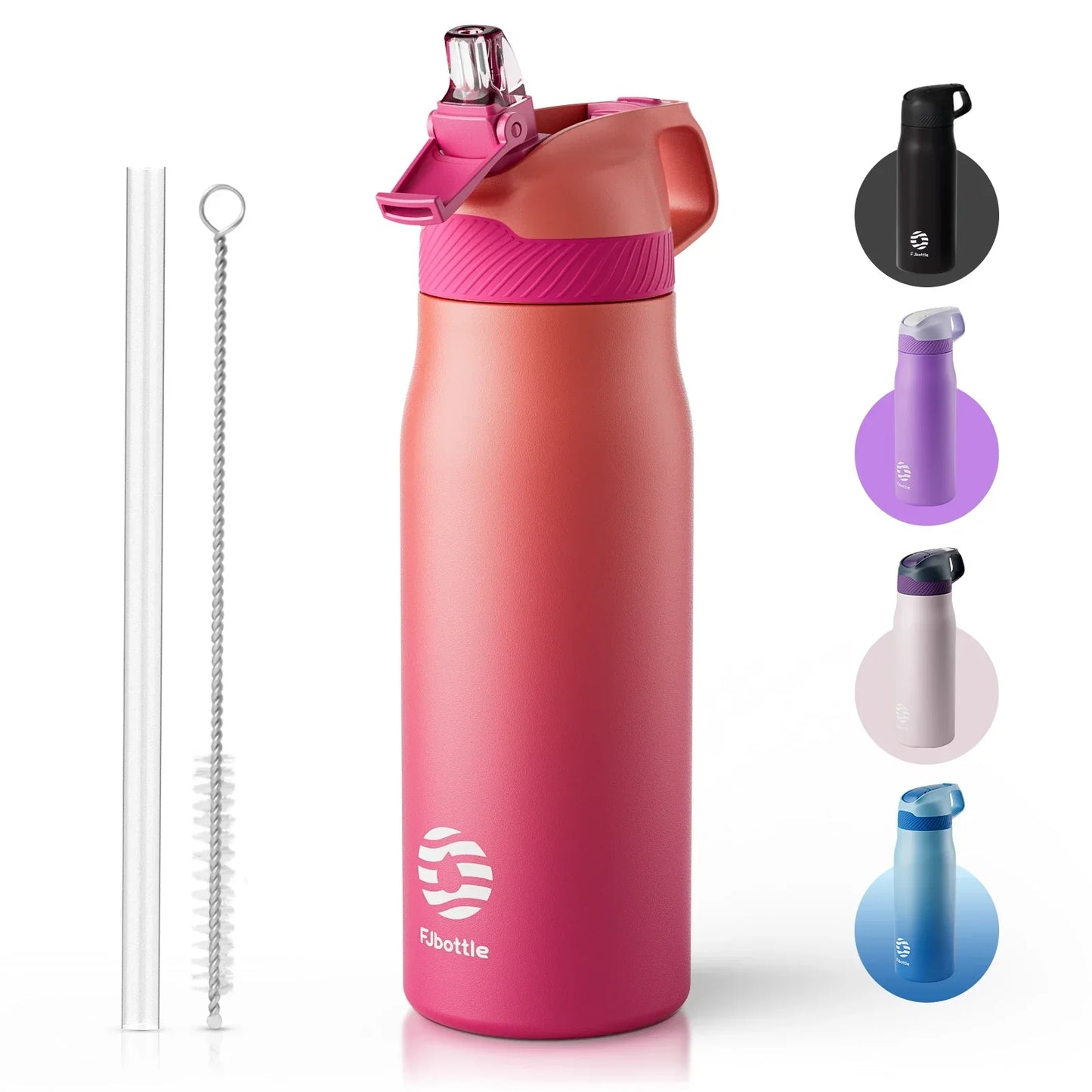 FEIJIAN Vacuum Insulated Sports Water Bottle
