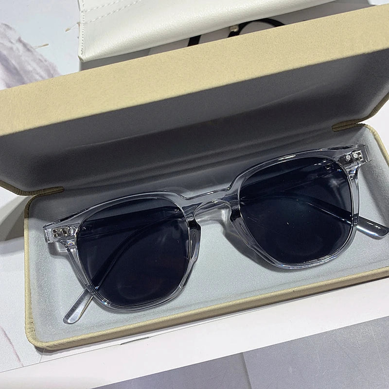 Vintage Luxury Square Round Sunglasses