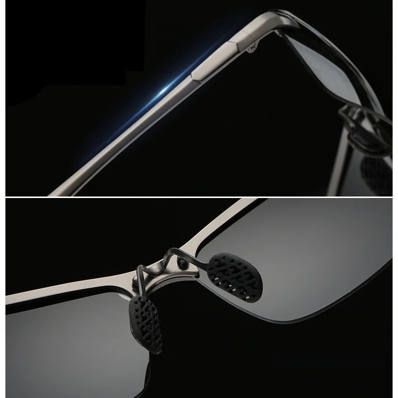 Photochromic Polarized Sunglasses Men