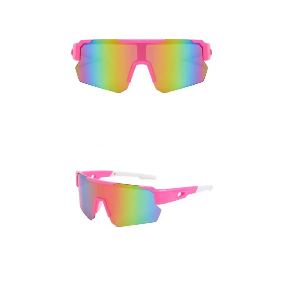 Pink UV Cycling Sport Sunglasses