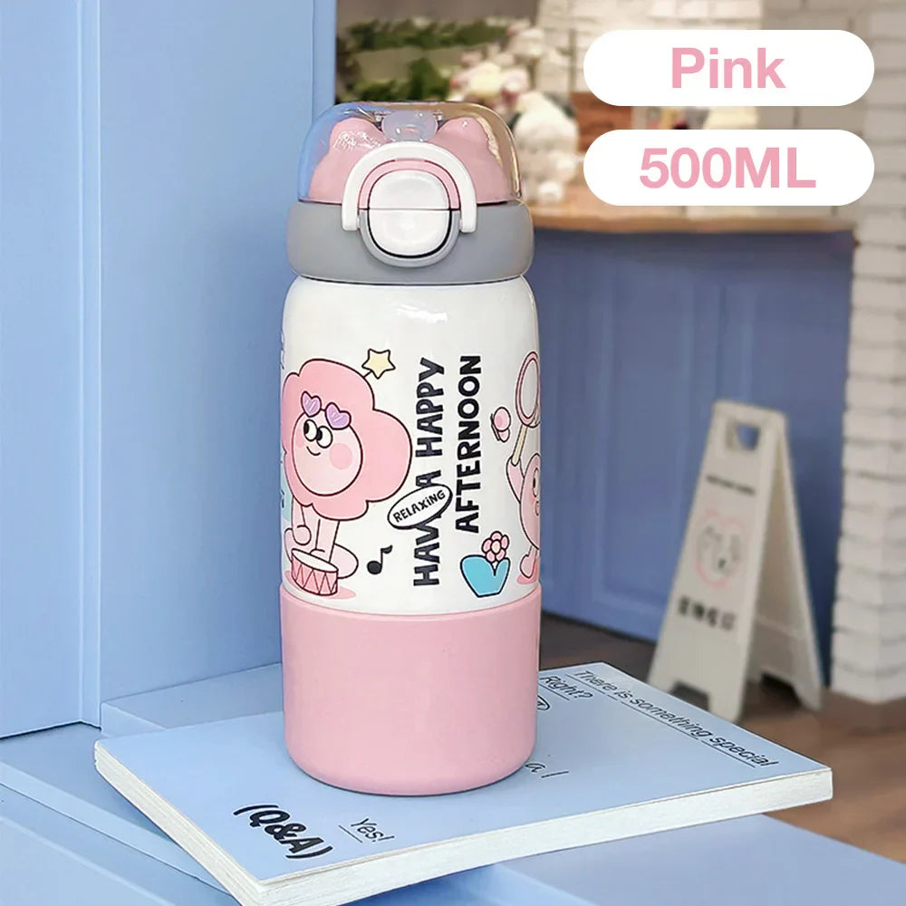 Kids Water Bottle For Outdoor - Stainless Steel