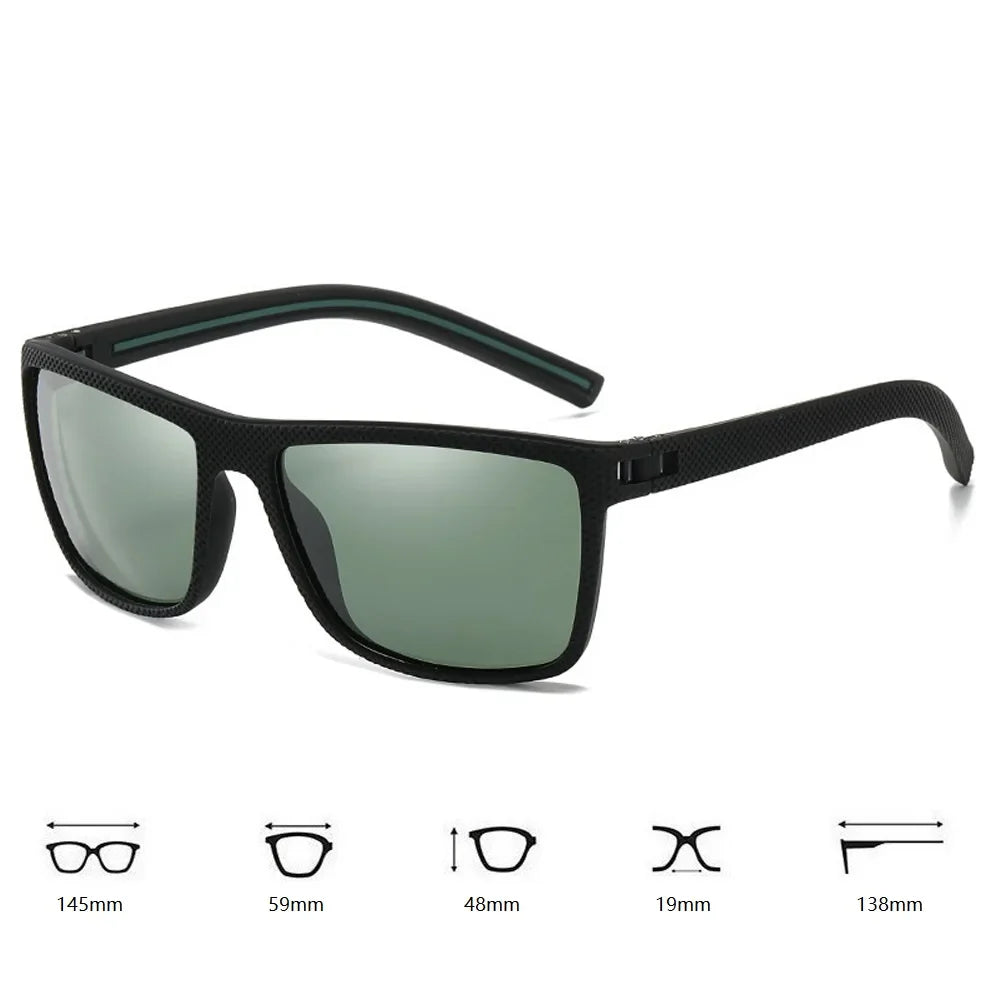Vintage Square Polarized Sunglasses