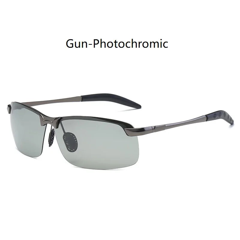 Photochromic Polarized Sunglasses Men