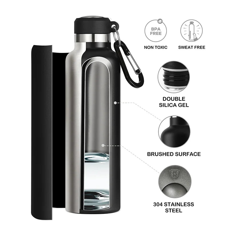 FEIJIAN Mini Thermos Travel Bottle