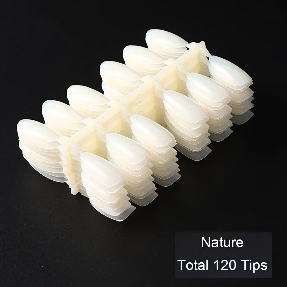 120Pcs Almond Shape Press-On Nails