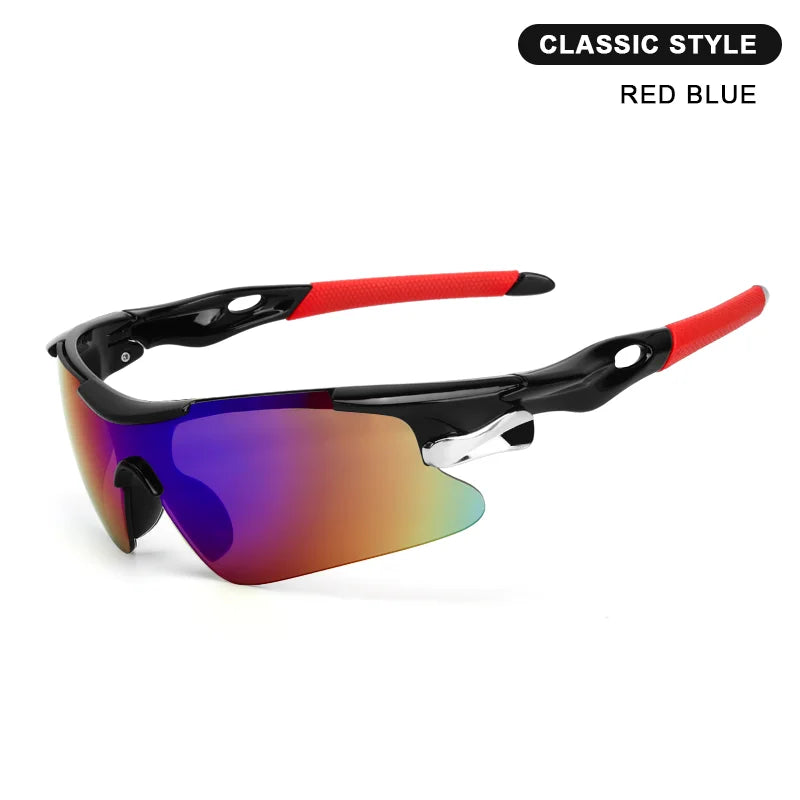 RIDERACE Sports Cycling Sunglasses Men