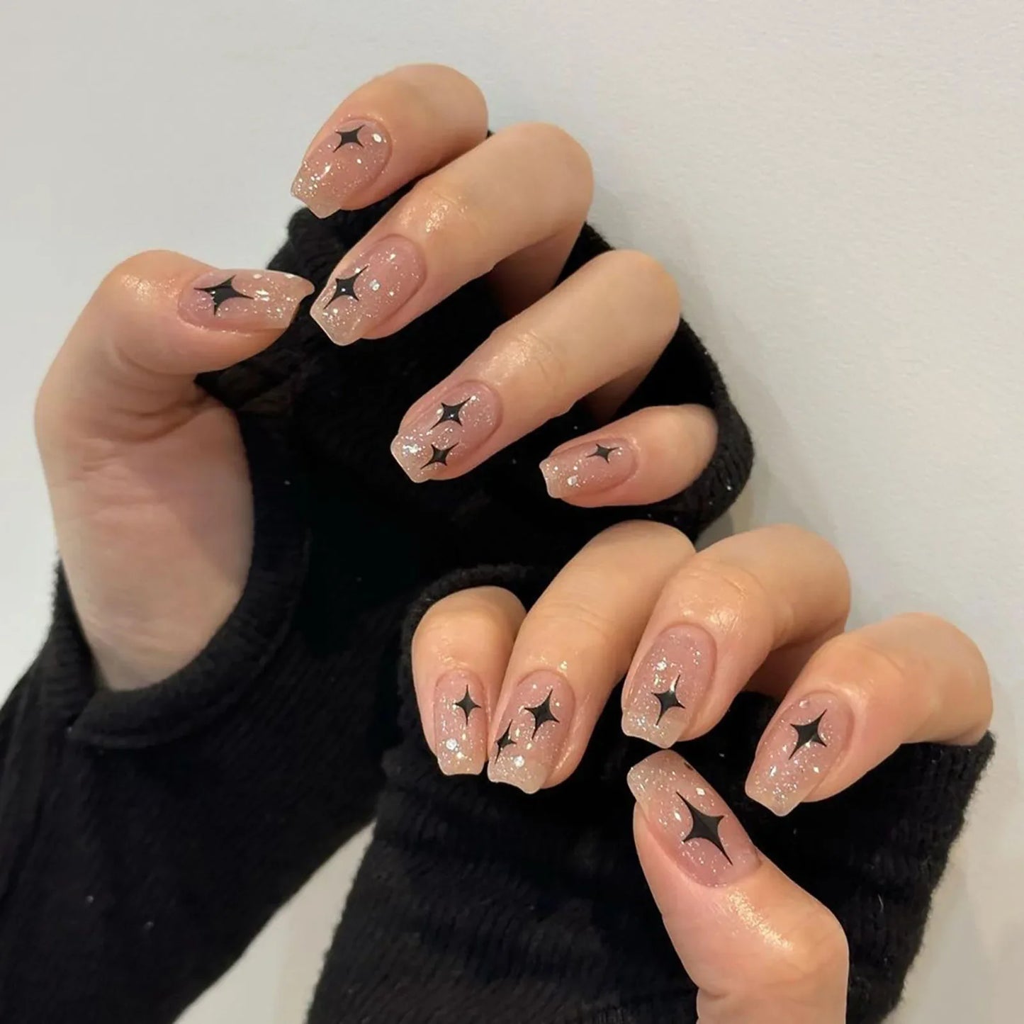 24Pcs Y2K Almond Press-On Nails