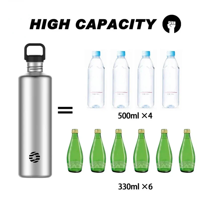 FEIJIAN 2L Sports Water Bottle ( stainless steel )