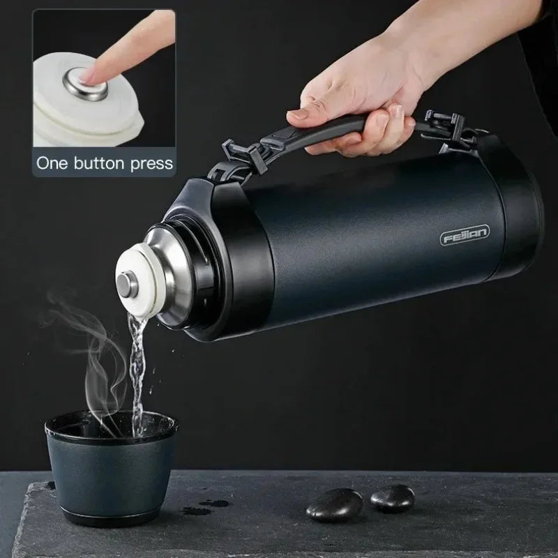 FEIJIAN 1.9L Outdoor Thermos Bottle