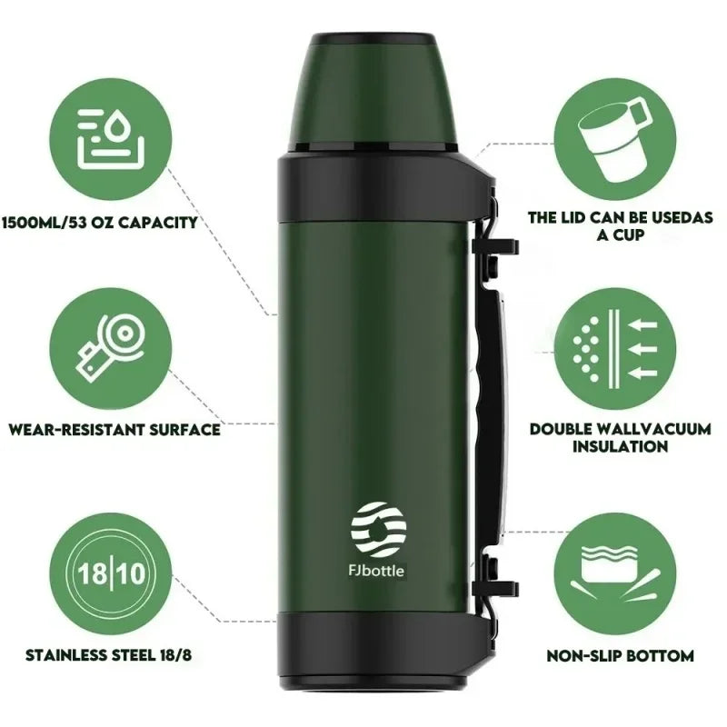 FEIJIAN 1.9L Outdoor Thermos Bottle