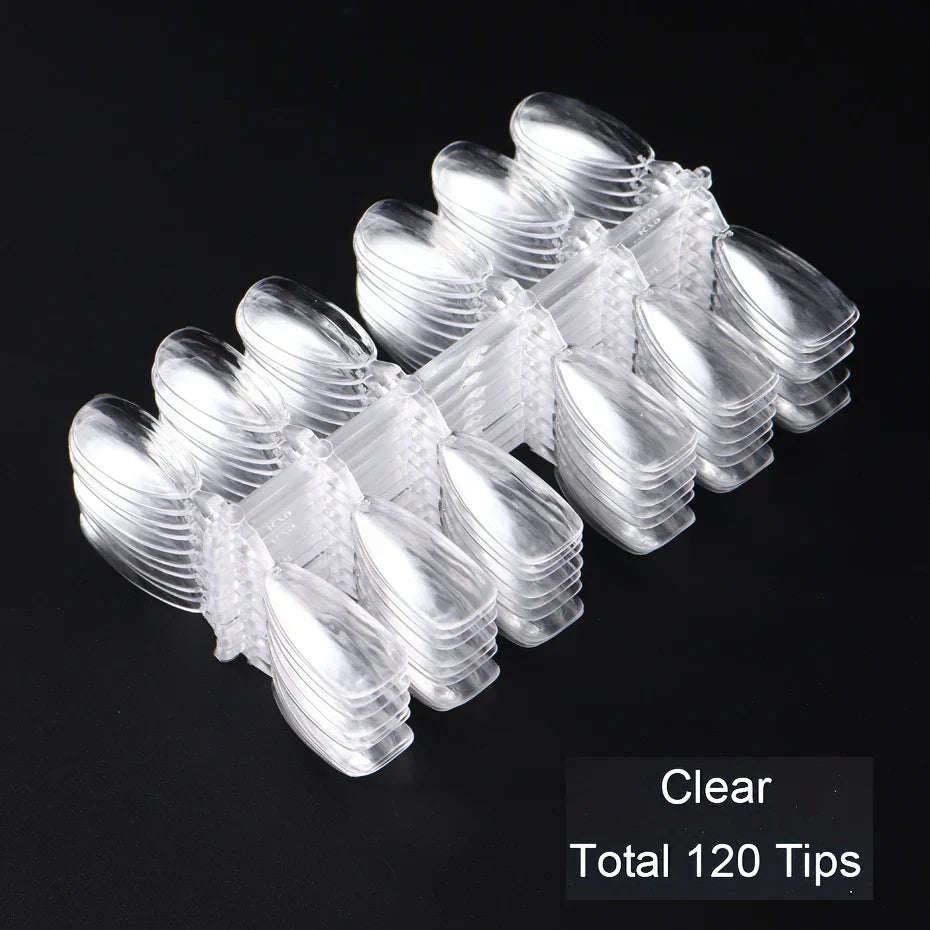 120Pcs Almond Shape Press-On Nails
