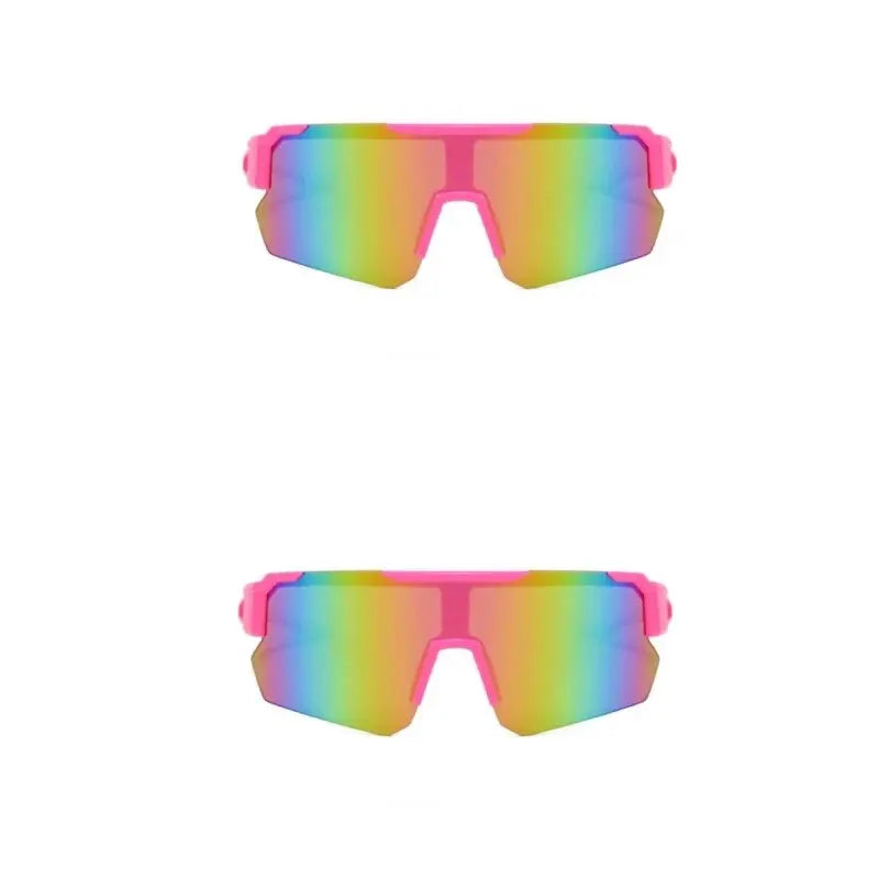 Pink UV Cycling Sport Sunglasses