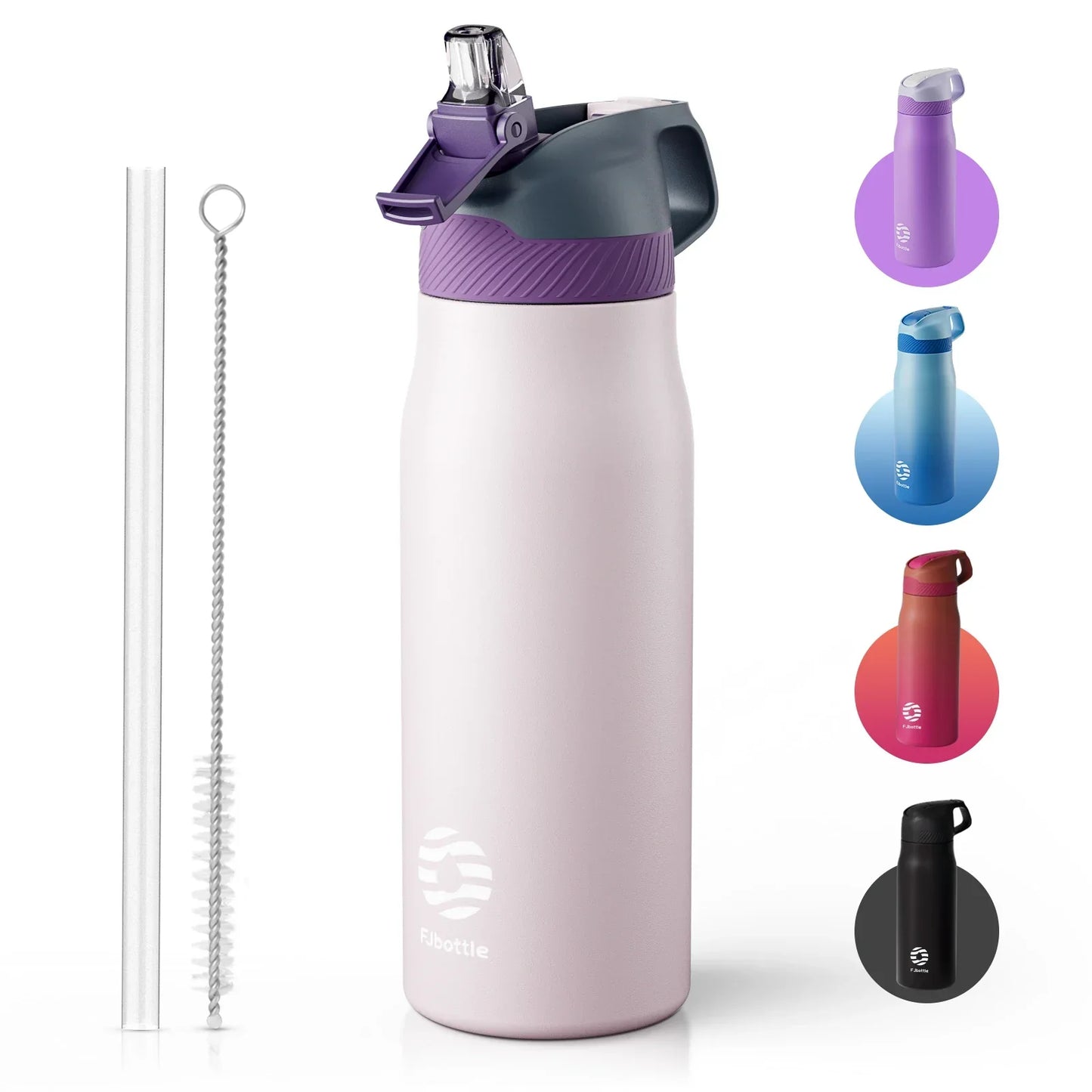 FEIJIAN Vacuum Insulated Sports Water Bottle