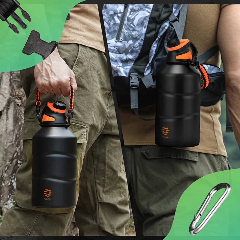 FEIJIAN 1.9L stainless steel thermos