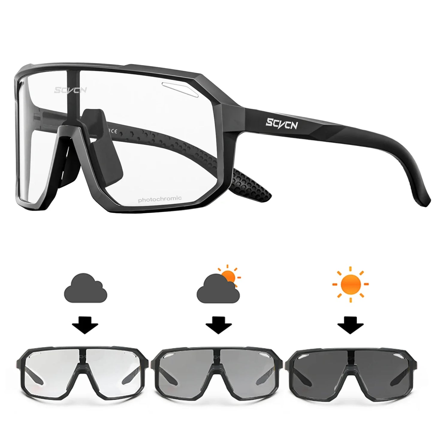 SCVCN UV400 Cycling Sports Glasses