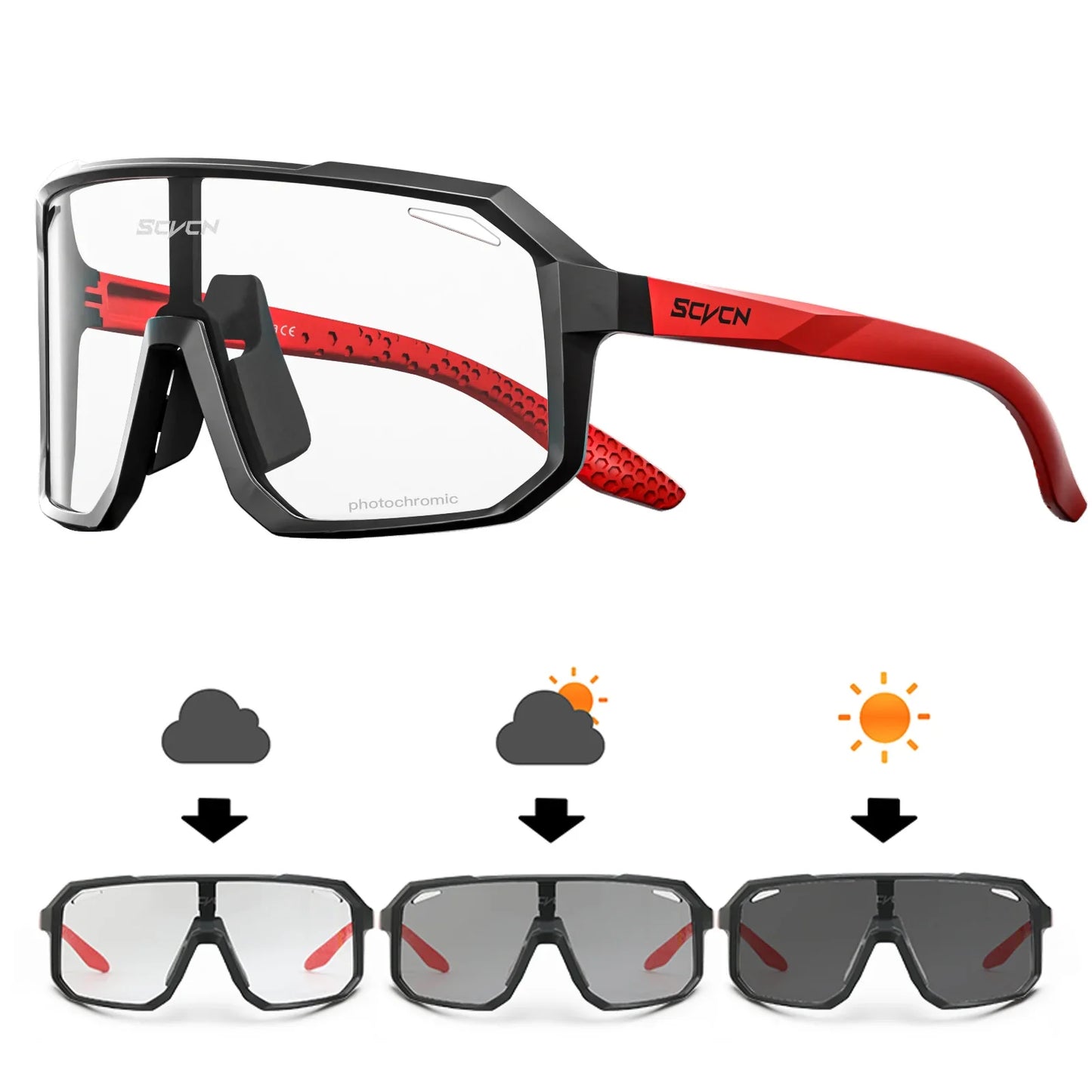 SCVCN UV400 Cycling Sports Glasses