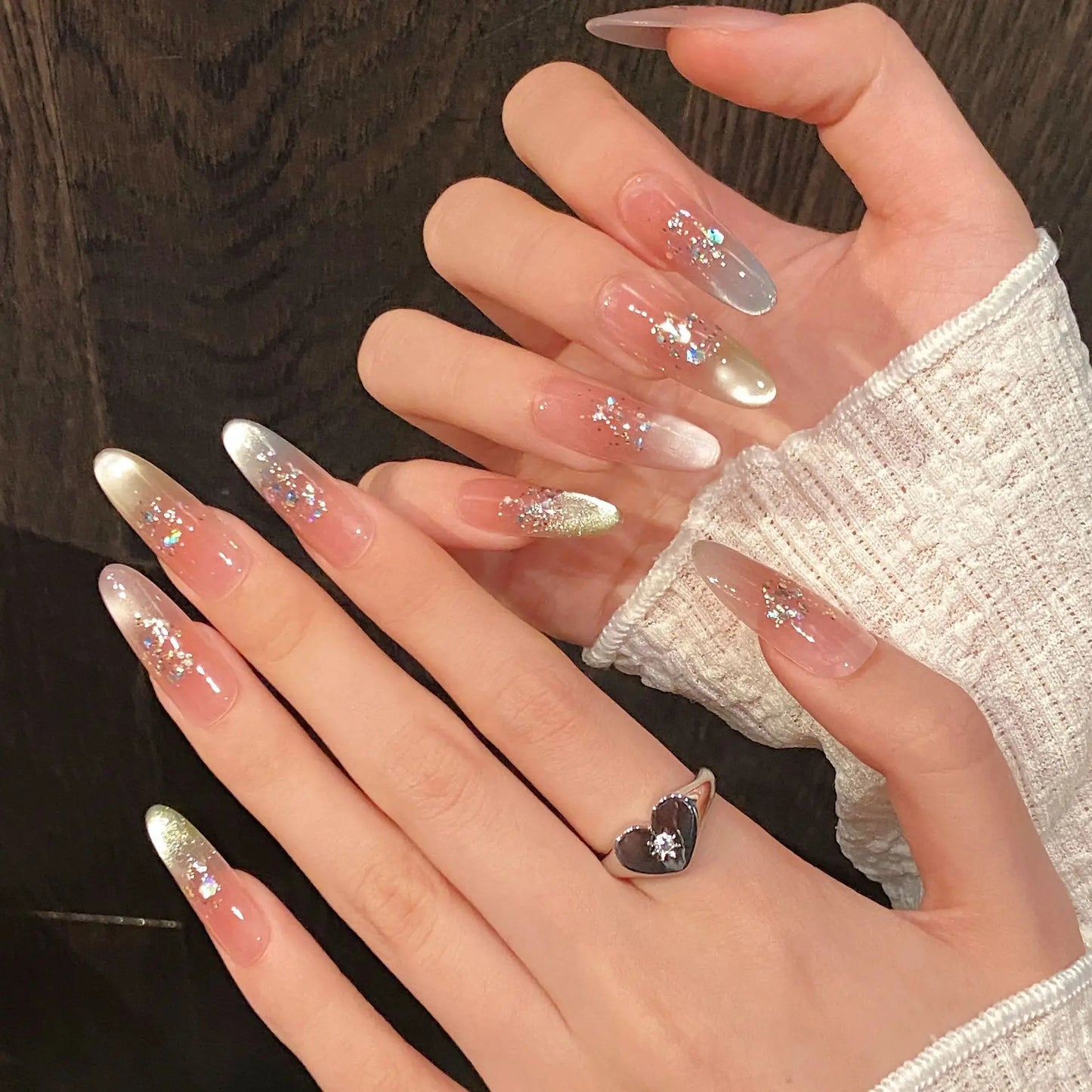 10Pcs Butterfly Cat’s Eye Nails