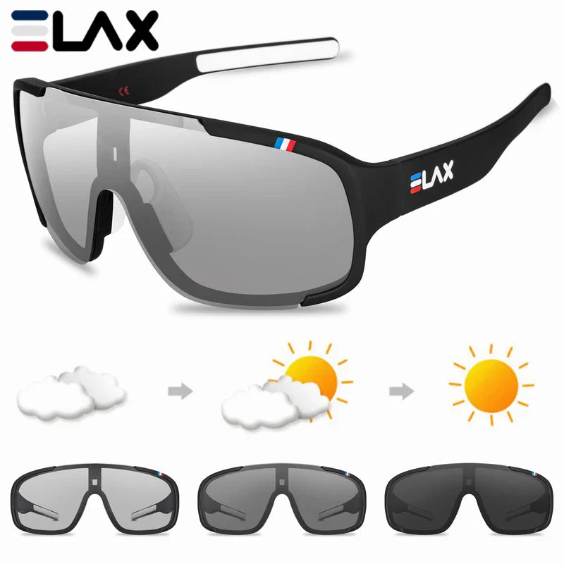 ELAX Polarized Photochromic Cycling Glasses
