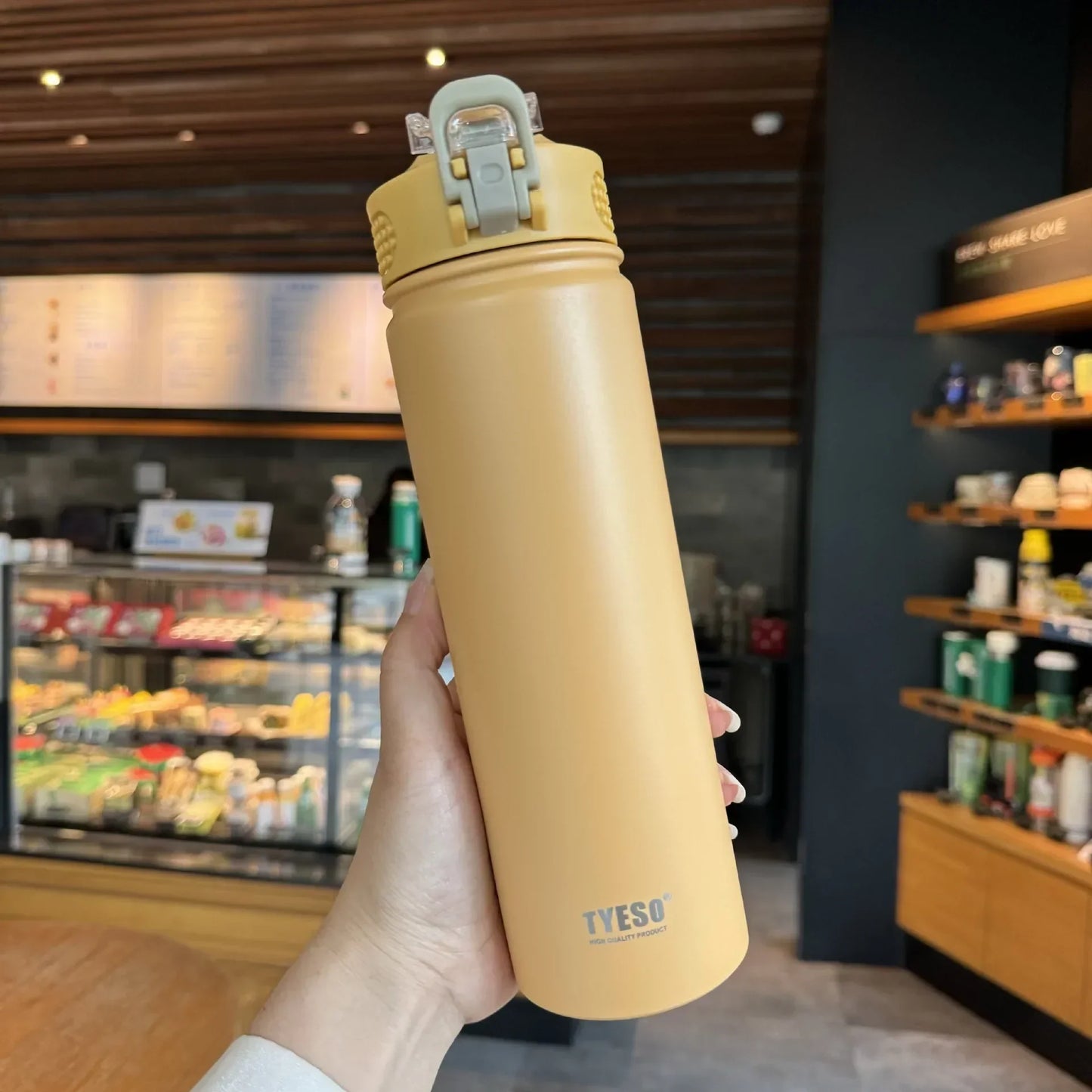 Tyeso Thermos Cup 600/750ml ( Stainless steel )
