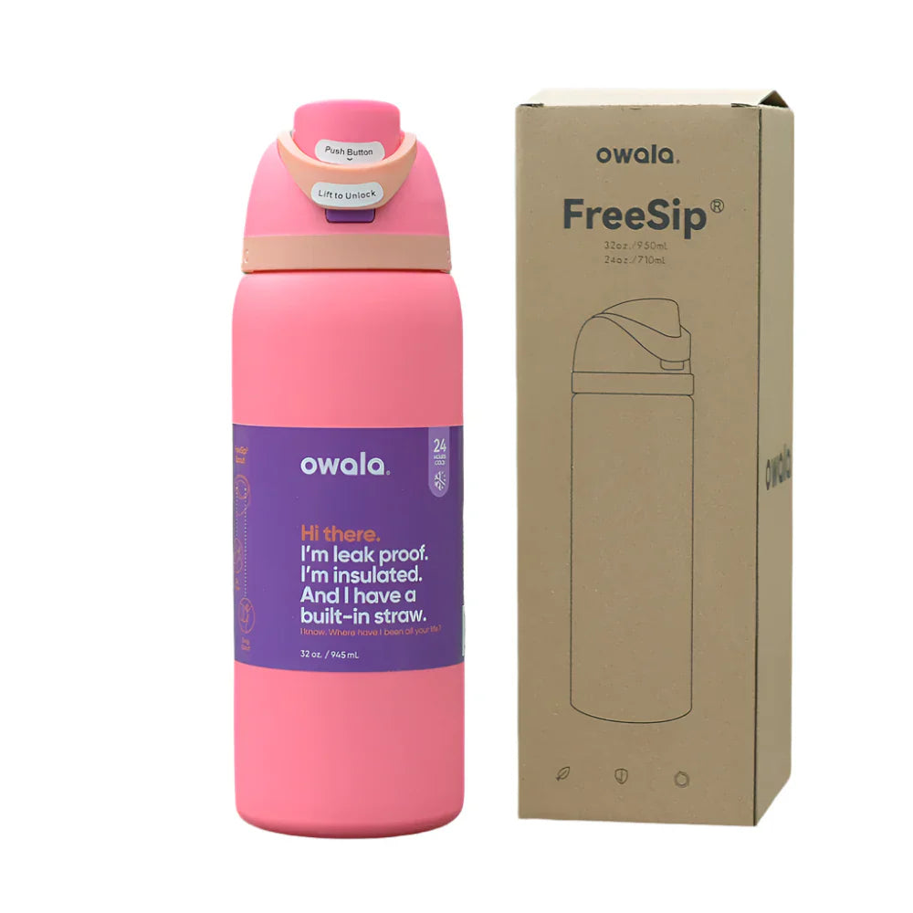 Owala Blue Insulated FreeSip Water Bottle