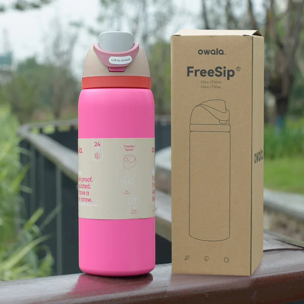 Owala Blue Insulated FreeSip Water Bottle