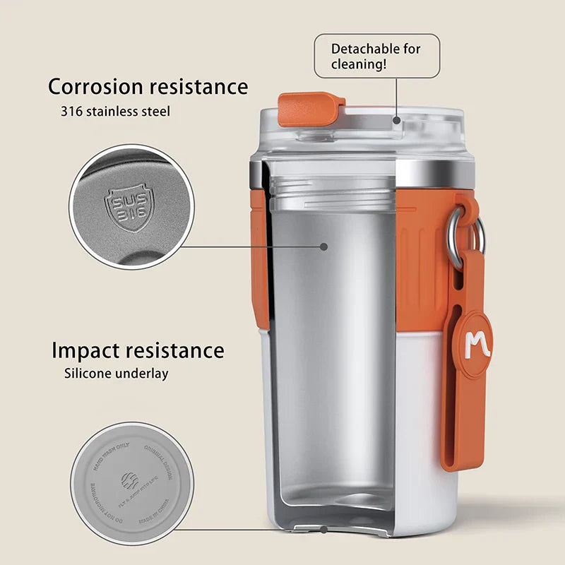 FEIJIAN Travel Coffee Tumbler ( Stainless steel )