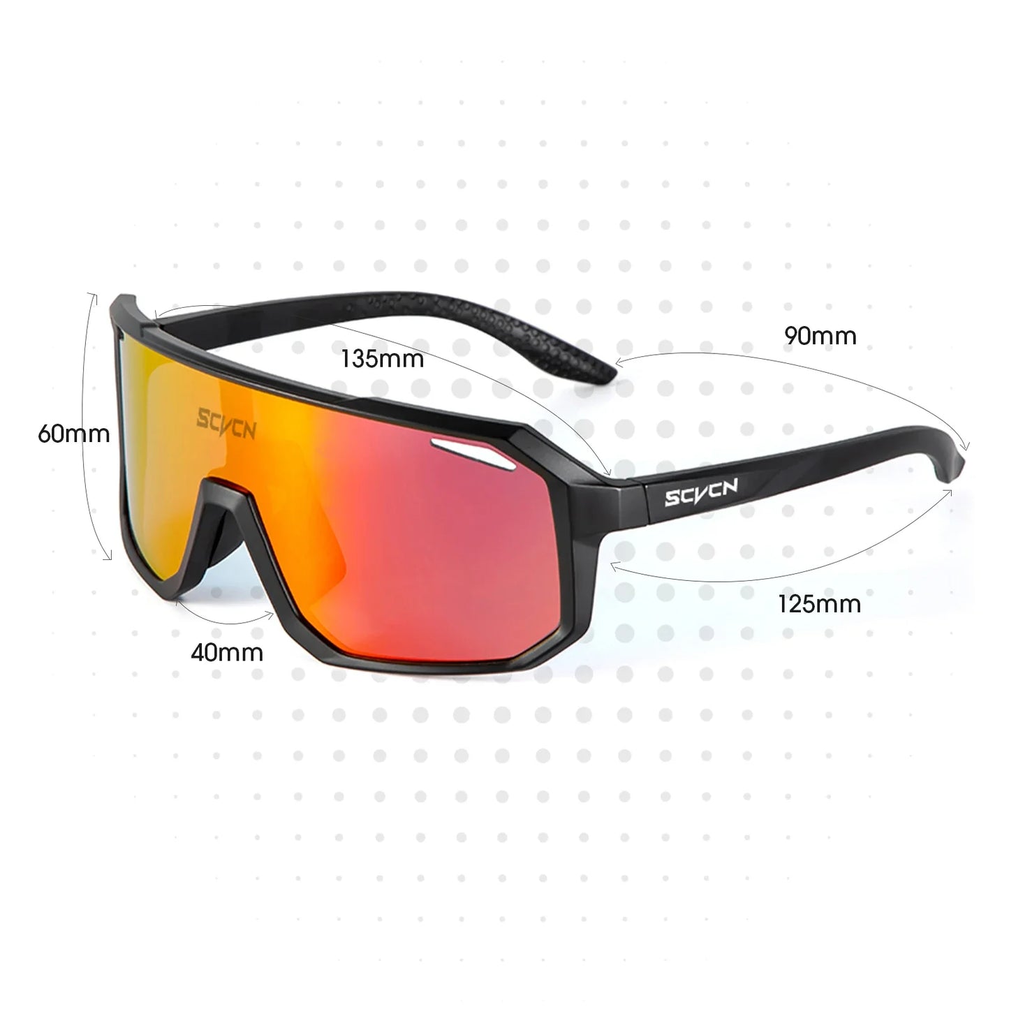 SCVCN Sports Cycling Sunglasses UV400