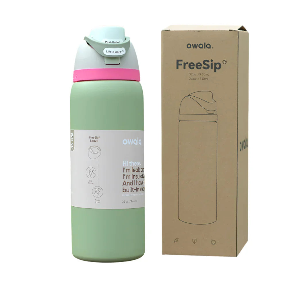 Owala Blue Insulated FreeSip Water Bottle