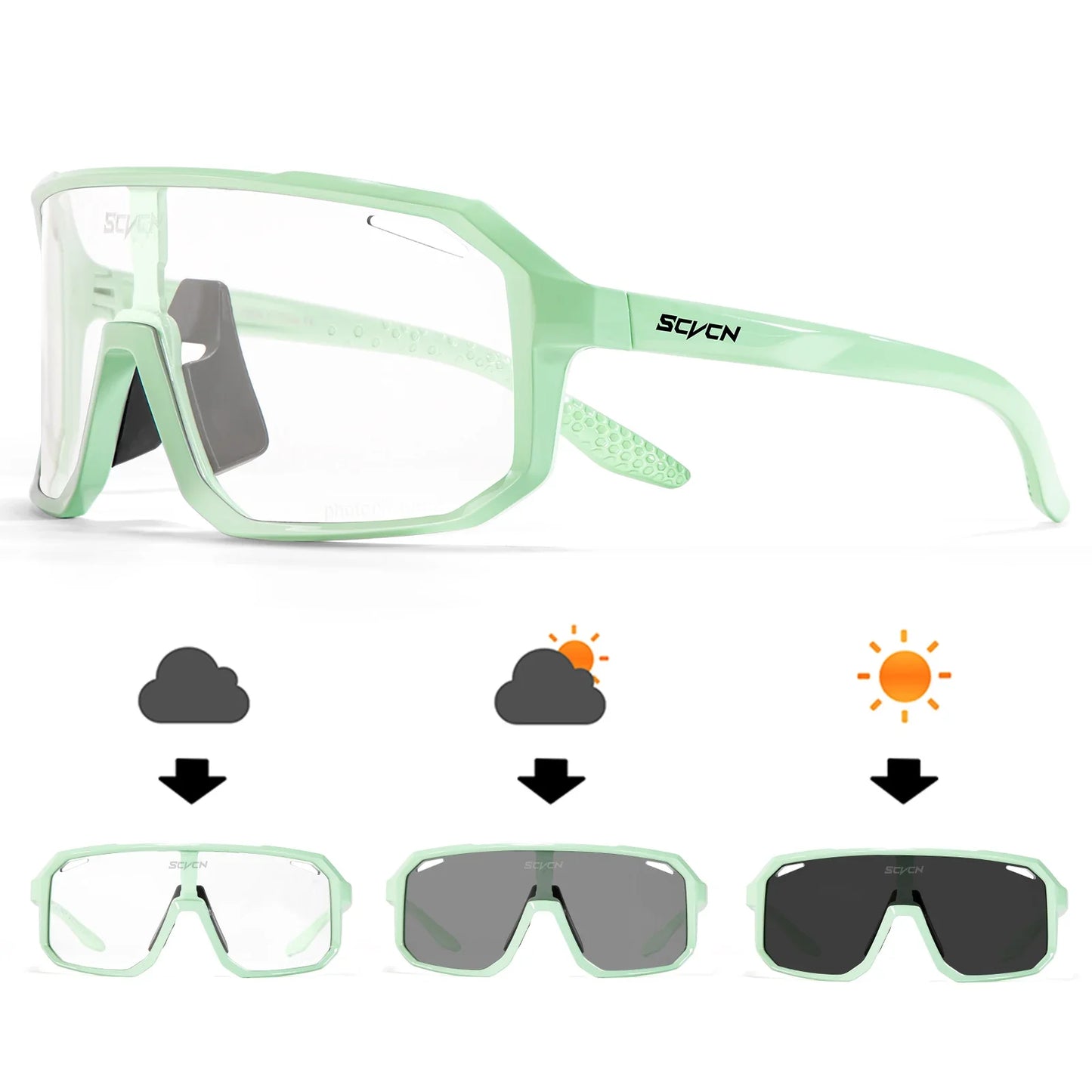 SCVCN UV400 Cycling Sports Glasses
