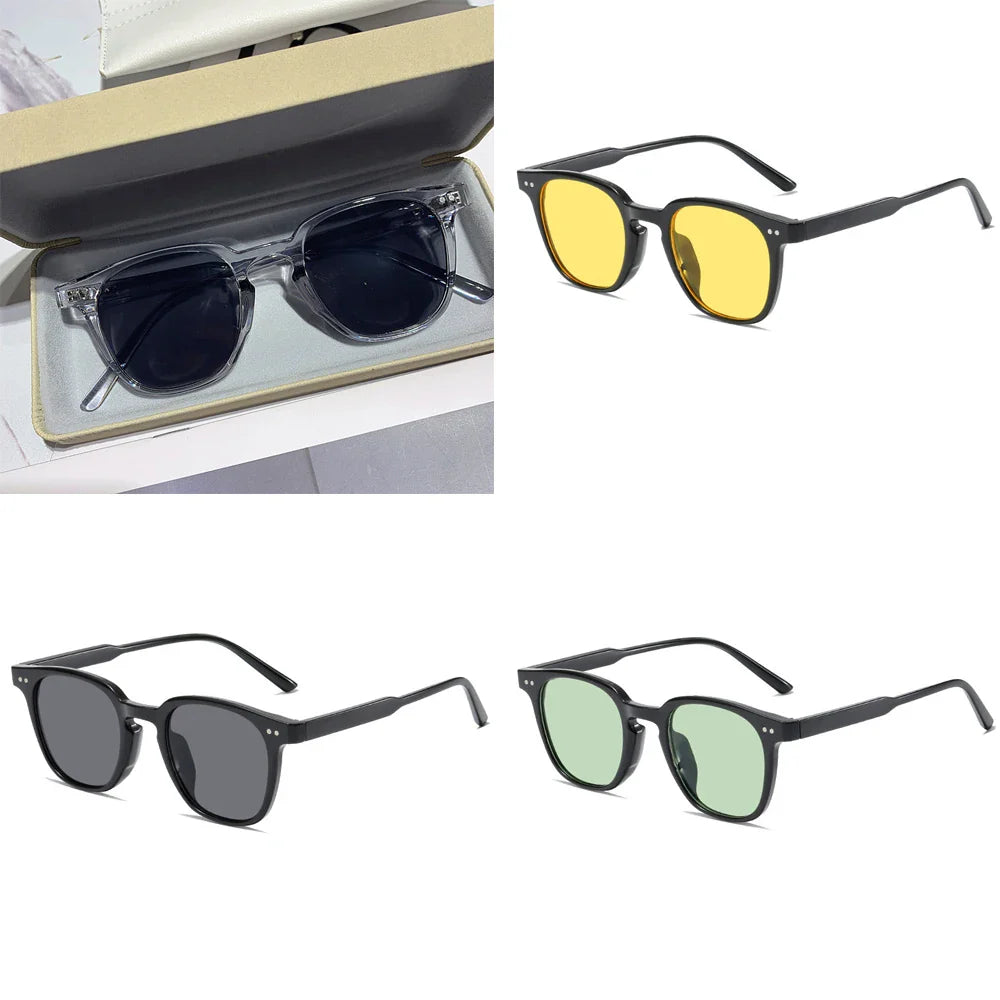 Vintage Luxury Square Round Sunglasses