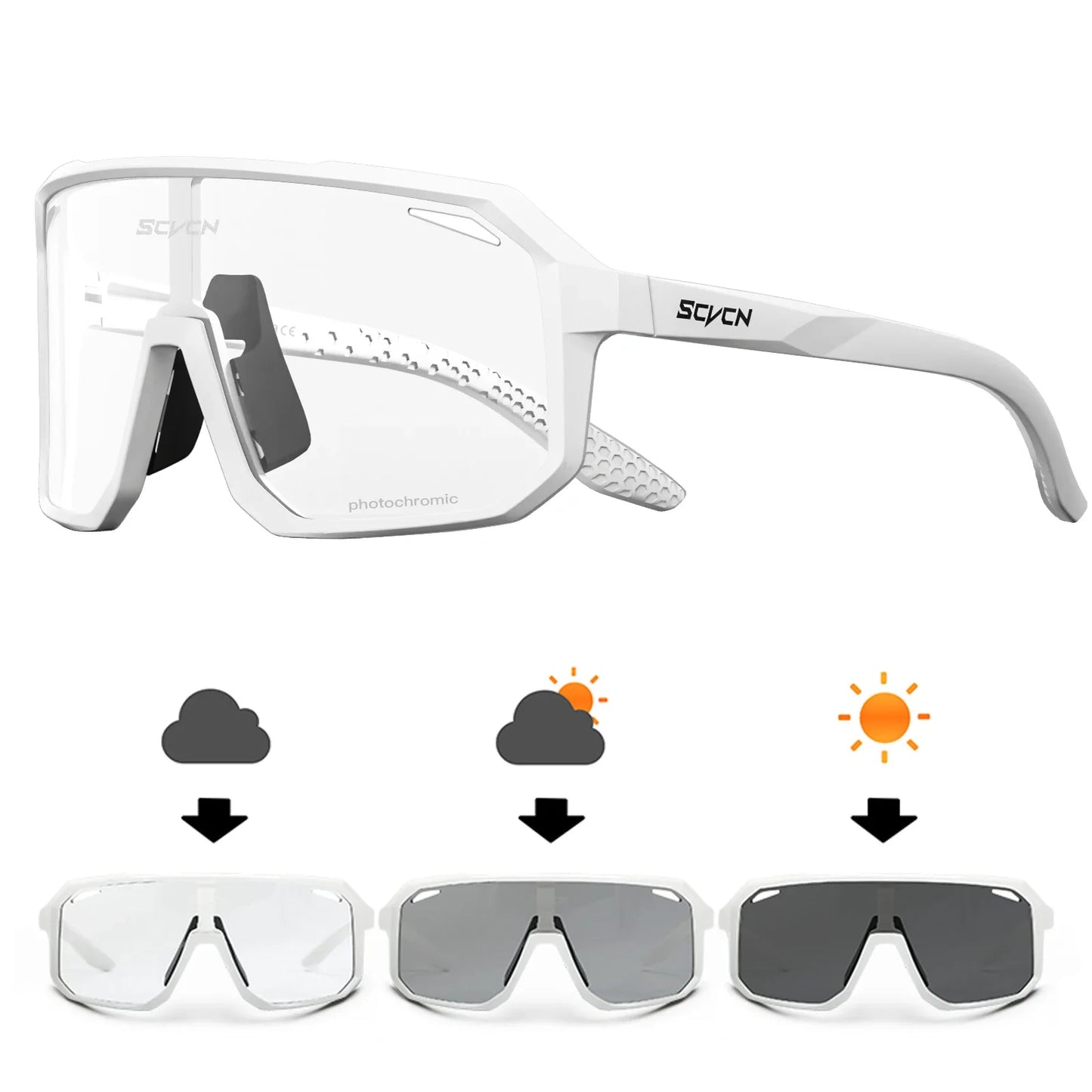 SCVCN UV400 Cycling Sports Glasses