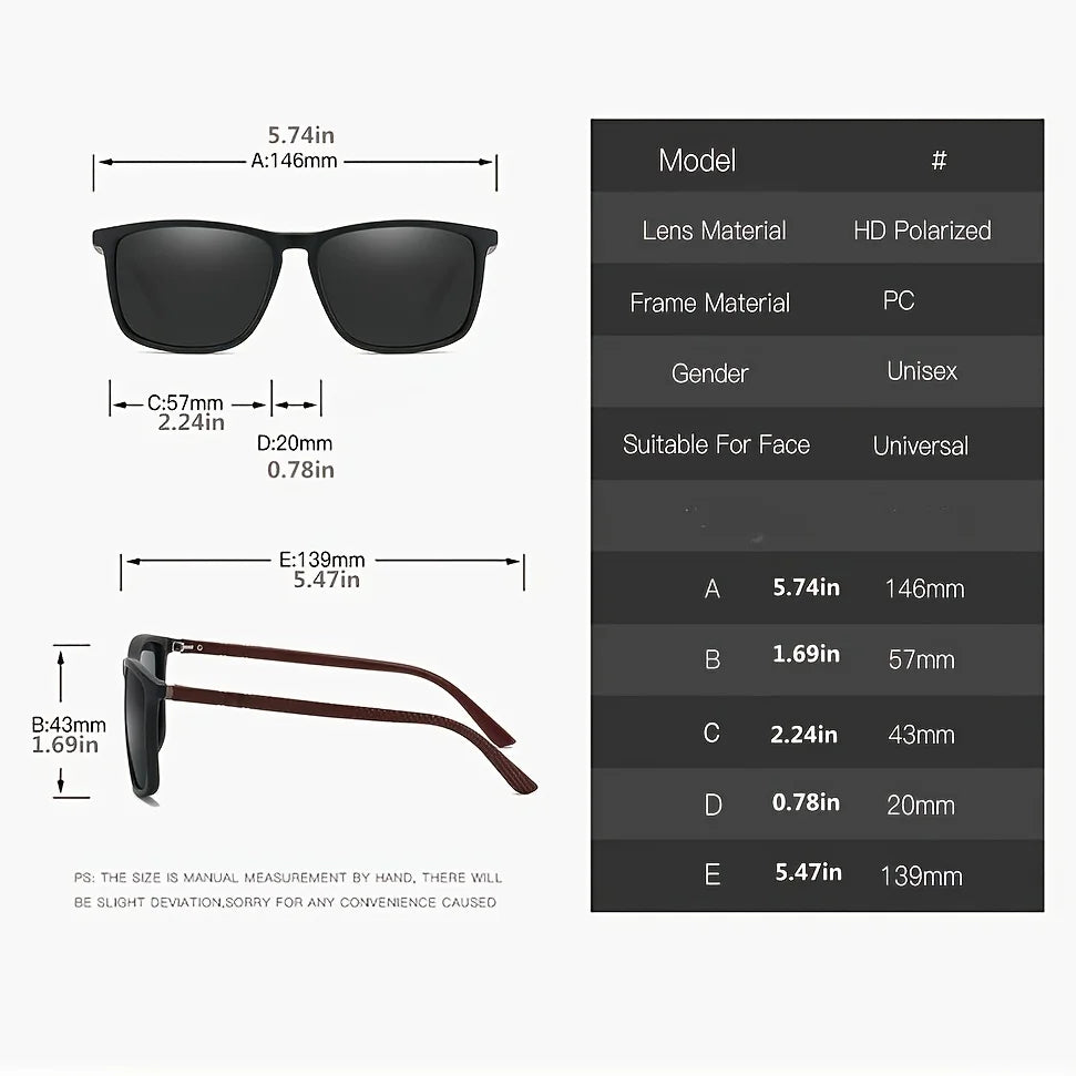 Polarized Sports Sunglasses for Men