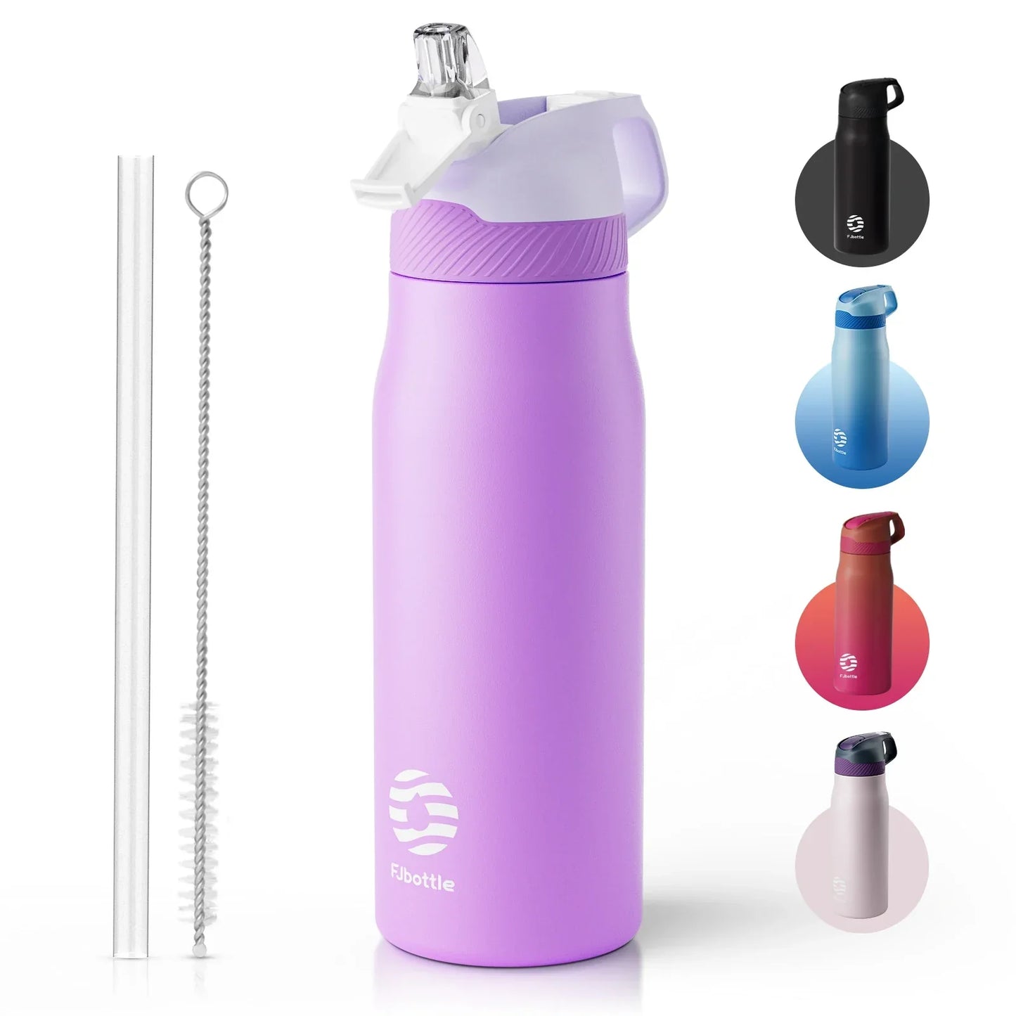 FEIJIAN Vacuum Insulated Sports Water Bottle