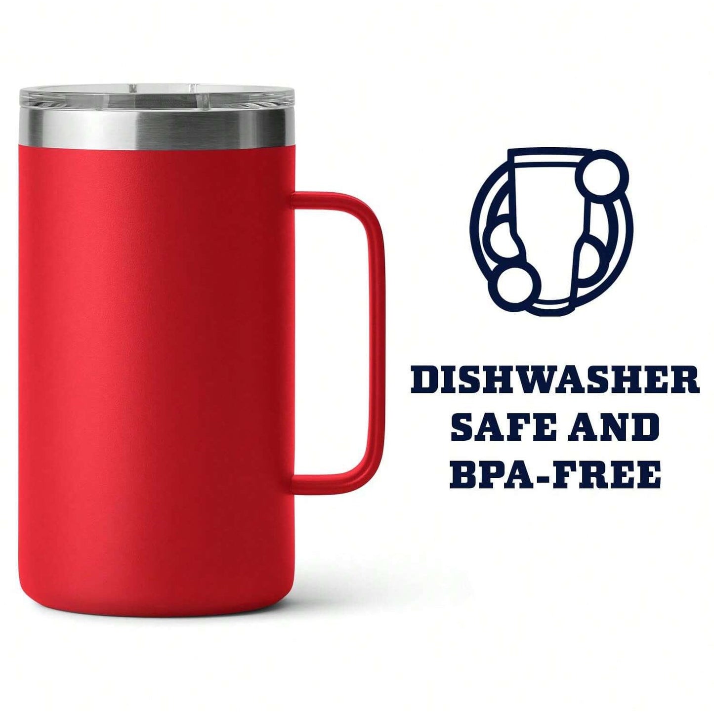 YETI Rambler 24 Oz Stainless Steel Vacuum Insulated Tumbler