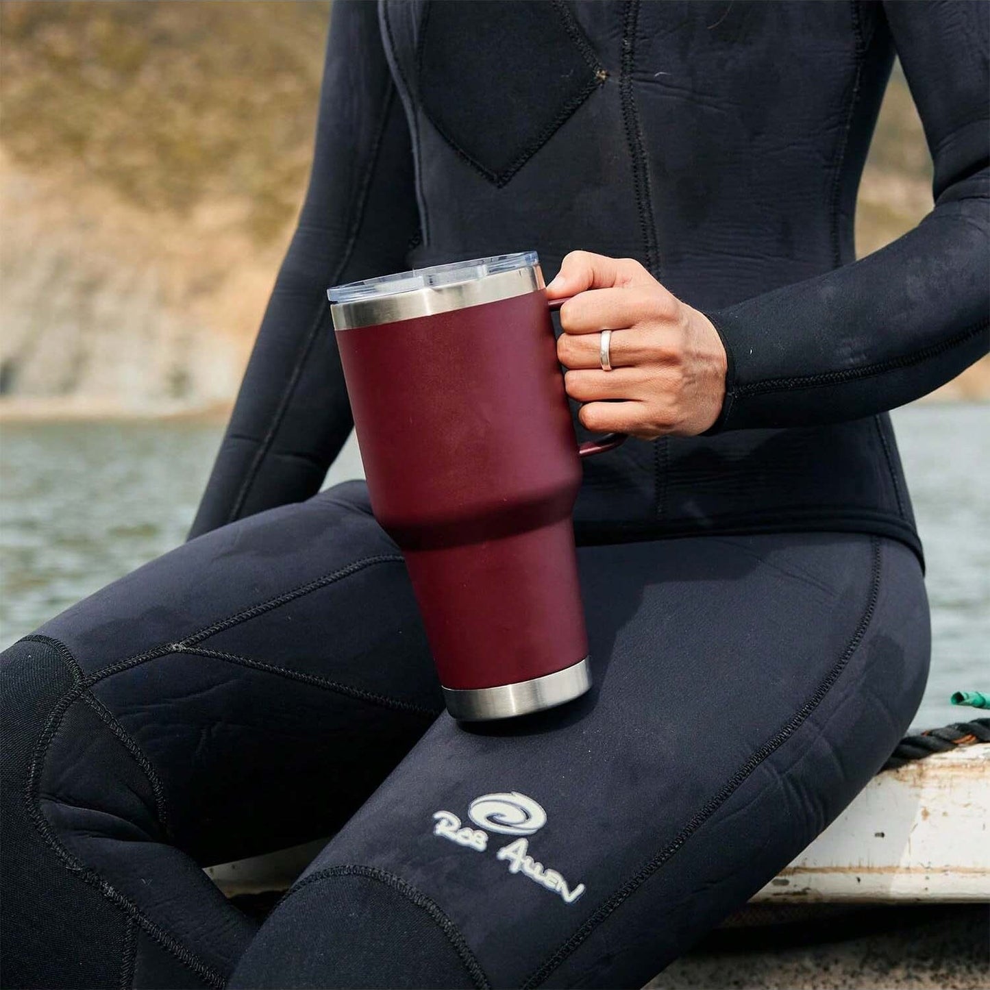 YETI Rambler 30oz Fujino Red