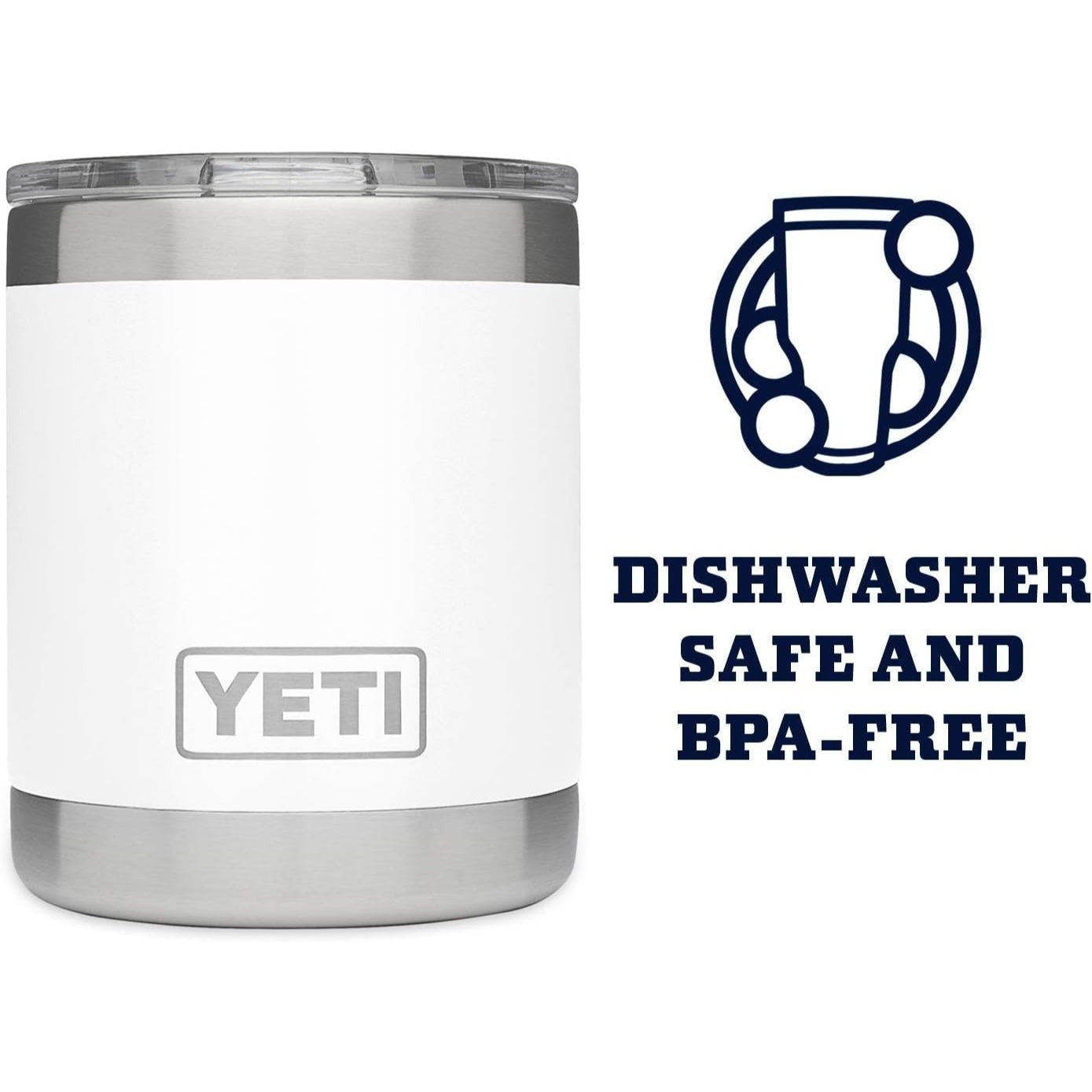 YETI Lowball 10oz – White