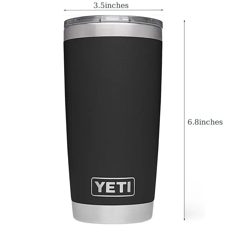 YETI 20oz Travel Tumbler Cup - Black