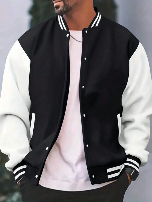 Manfinity Dauomo Men’s Baseball Jacket