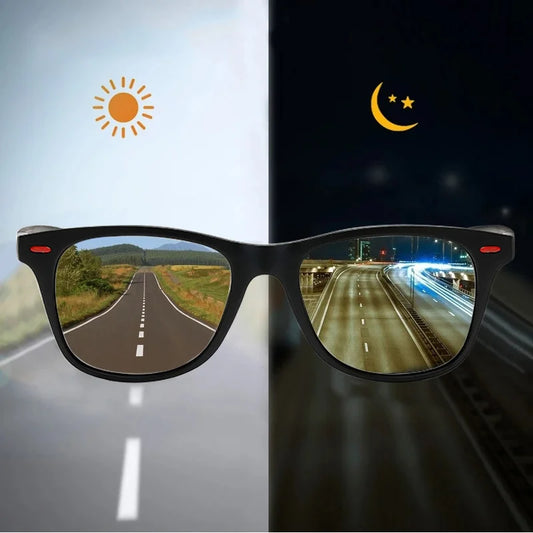 Night Vision Polarized Sunglasses Men