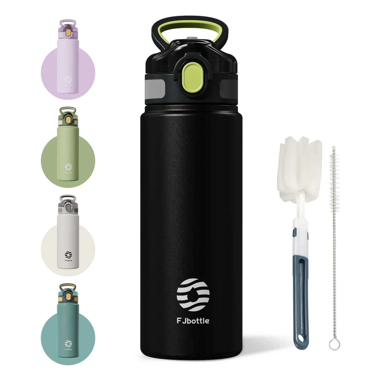 FEIJIAN Insulated Straw Water Bottle ( leak proof )