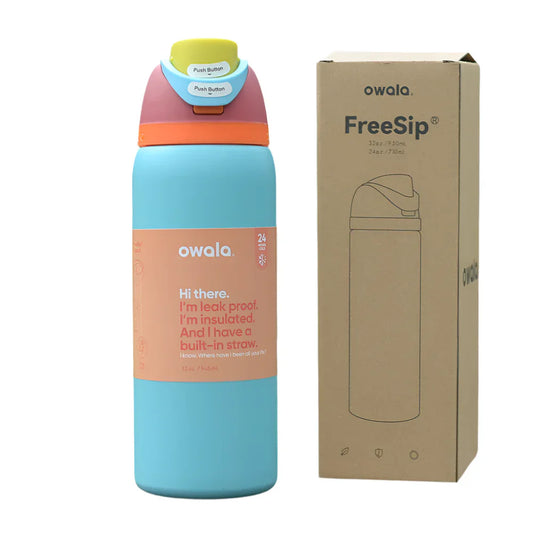 Owala Blue Insulated FreeSip Water Bottle