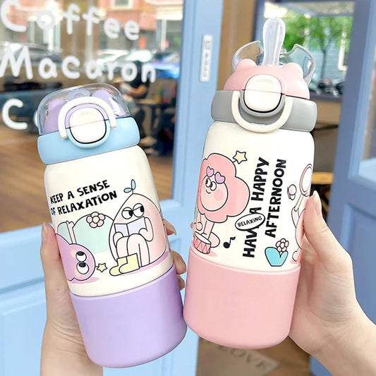 Kids Water Bottle For Outdoor  - Stainless Steel